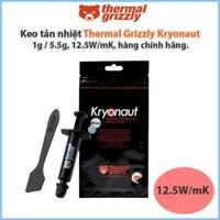 Keo tản nhiệt Thermal Grizzly Kryonaut 1g / 5.5g / 11g, 12.5W/mK, keo gấu, hàng chính hãng.