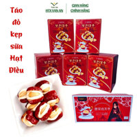 Kẹo táo đỏ kẹp sữa lạc đà và nhân hạt điều béo ngậy thơm ngon dẻo