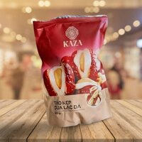 KẸO TÁO ĐỎ SỮA LẠC ĐÀ HẠT ĐIỀU KAZA GÓI 500g
