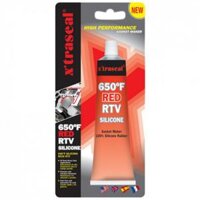 KEO TẠO GIOĂNG CHỊU NHIỆT X'TRASECAL 650F RED RTV SILICONE