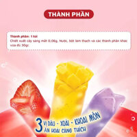 Kẹo thạch Ích Nhi thơm ngon[ bổ sung vitamin, calci, sáng mắt cho bé ]( hộp 26 gói)