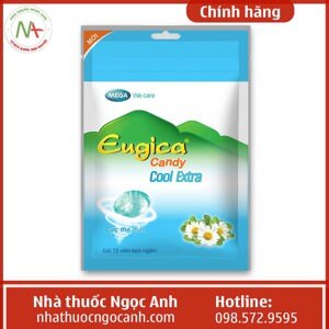 Kẹo thảo dược Eugica Candy Cool Extra Cực the mát