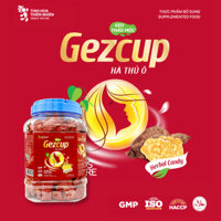 Kẹo thảo mộc Gezcup Hà Thủ Ô (Hủ 300 viên)