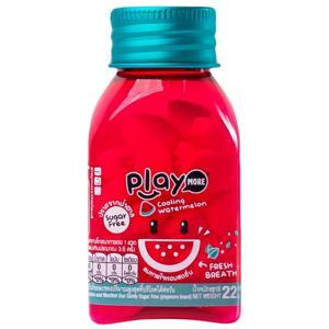 Kẹo the vị dưa hấu Play More hũ 22g