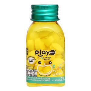 Kẹo the vị xoài Play More hũ 22g