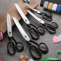 Kéo Thợ May Dày Mạnh Đẩy Hỗ Trợ Quần Áo Cắt Vải Kéo Tay Cầm Lớn Lao Động-