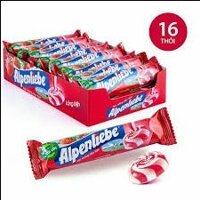 Kẹo thỏi Alpenliebe cứng hương Dâu/24bịch*16