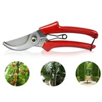 Kéo tỉa cây SK-1, Kéo cộng lực cắt cành, Kìm bấm tỉa cây bon sai mỏ cong thép SK5