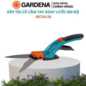 Kéo tỉa cỏ cầm tay xoay lưỡi 360 độ Gardena 08734-20