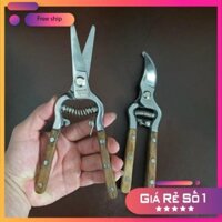kéo tỉa, kéo cành, dao ghép nhật thép trắng Onoyoshi 95%