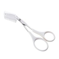 Kéo tỉa lông mày Kai có lược tháo rời, 2 đầu, sản xuất tại Nhật Bản, KQ3042