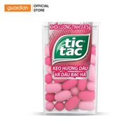 Kẹo Tic Tac Hương Dâu Và Dâu Bạc Hà 14,5G