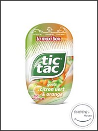 Kẹo TicTac cam & chanh (4x16g)