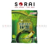 Kẹo trà xanh sữa UHA Nhật Bản 58g