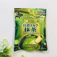 Kẹo Trà Xanh Sữa UHA Nhật Bản 58g