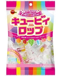 Kẹo trái cây Bourbon Cuby Rop gói 112gr