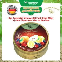 Kẹo trái cây Cavendish & Harvey ALL FRUIT 200gr - Sản phẩm nhập khẩu từ Đức
