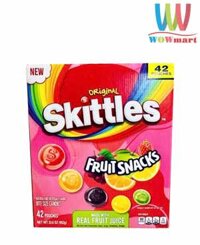 Kẹo trái cây Skittles Original Fruit Snacks 952g Hộp 42 gói