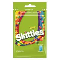 Kẹo trái cây Skittles vị chua gói 40g