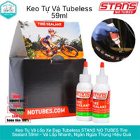 Keo Tự Vá Lốp Xe Đạp Tubeless STANS NO TUBES Tire Sealant 59ml – Vá Lốp Nhanh, Ngăn Ngừa Thủng Xe