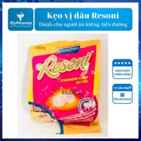 Kẹo vị dâu không đường Resoni – Dành cho người ăn kiêng, tiểu đường