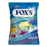 Kẹo vị trái cây bạc hà hỗn hợp Fox's gói 90g (1 Gói)