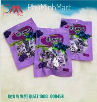 KẸO VỊ VIỆT QUẤT - BLUEBERRY CANDY 100g 60/1