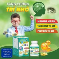 Kẹo viên bổ não Omega 3 Plus bổ sung DHA hỗ trợ phát triển não bộ, giúp tăng khả năng tập trung của trẻ, tốt cho não bé