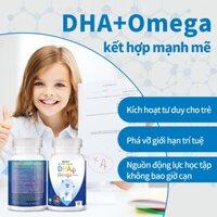 Kẹo viên bổ não omega.Brain Grow IQ DHA Nobel bổ sung DHA giúp tăng cường hoạt động não bộ cho bé