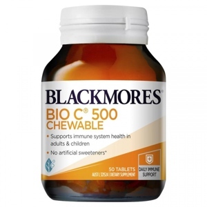 Kẹo vitamin C Blackmores Bio C Chewable 500mg 50 viên