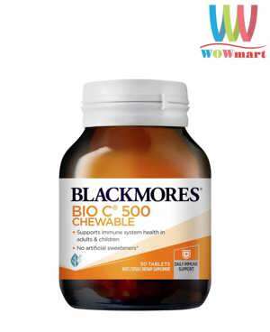 Kẹo vitamin C Blackmores Bio C Chewable 500mg 50 viên