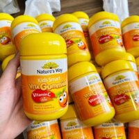 Kẹo Vitamin Nature's Way Kids Smart Gummies Vitamin C + Zinc
