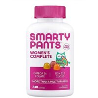 Kẹo Vitamin toàn diện dành cho phụ nữ Smarty Pants Women’s Complete 240 Gummies