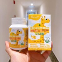 Kẹo Vitamin Tổng Hợp Canxi Tăng Chiều Cao Cho Bé Nội Địa Hàn Premium Kids Multivitamin Mineral