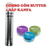 Keo Vuot Toc, Combo Bộ Gôm  Butter Và Sáp Kanfa Đẳng Cấp Phái Mạnh Mẫu Mã Số 10