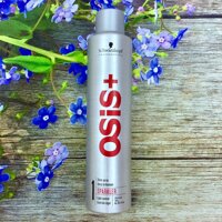 Keo xịt bóng tóc Schwarzkopf OSiS Sparkler Shine Spray 300ml