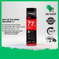 Keo xịt đa năng 3.M Super 77 - Chai 375g