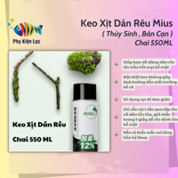 Keo Xịt Dán Rêu Mius ( Thủy Sinh , Bán Cạn ) - Chai 550ML