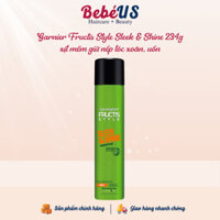 Keo xịt giúp làm mượt & giữ nếp tóc Garnier Fructis Style Sleek & Shine 234g của Mỹ chính hãng