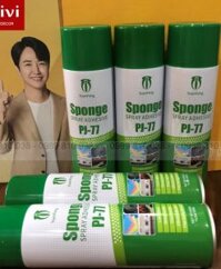 Keo xịt PJ77 – Keo dán xốp dán tường – Keo xịt đa năng dán xốp mút thảm