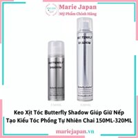 Keo Xịt Tóc Butterfly Shadow Giúp Giữ Nếp Tạo Kiểu Tóc
