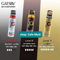 KEO XỊT TÓC CHO NAM & NỮ Gatsby  250ml