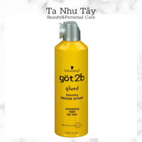 Keo Xịt Tóc Schwarzkopf Got2b Glued Blasting Freeze (340gr) Mỹ