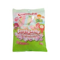 Kẹo Xốp Marshmallow Jelly Xoắn (70g)