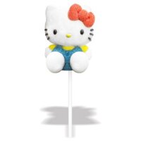 Kẹo xốp marshmallow Relkon Hello Kitty hương dâu que 45g (từ 3 tuổi) - Giao mẫu ngẫu nhiên