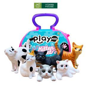 Kẹo xương cá và lồng mèo Playmore 8g