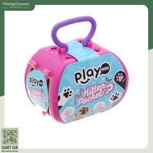 Kẹo xương cá và lồng mèo Playmore 8g