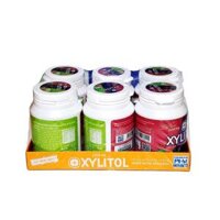 Kẹo Xylitol Không Đường Hương Trai Cây Tổng Hợp (Lốc /6hũ 55g)