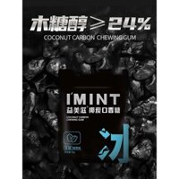 Kẹo Xylitol không đường, than củi dừa Imint, hơi thở thơm lâu, túi xách tay
