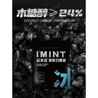 Kẹo Xylitol không đường, than củi dừa Imint, hơi thở thơm lâu, túi xách tay
